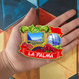 Refrigerator Magnet for La palma Spain  1584