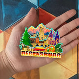 Kühlschrankmagnet für Regensburg Deutschland 1229