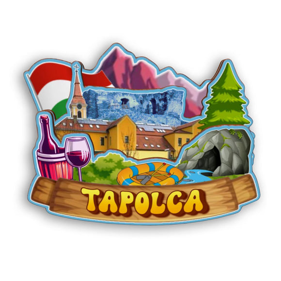 Refrigerator Magnet for Tapolca Hungary  2155