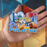 Refrigerator Magnet for Polatsk Belarus  2473