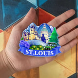 Refrigerator Magnet for St.Louis Missouri USA  1017