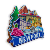 Refrigerator Magnet for Newport Rhode Island USA  1125