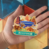 Kühlschrankmagnet für Chifeng, Innere Mongolei, China 847