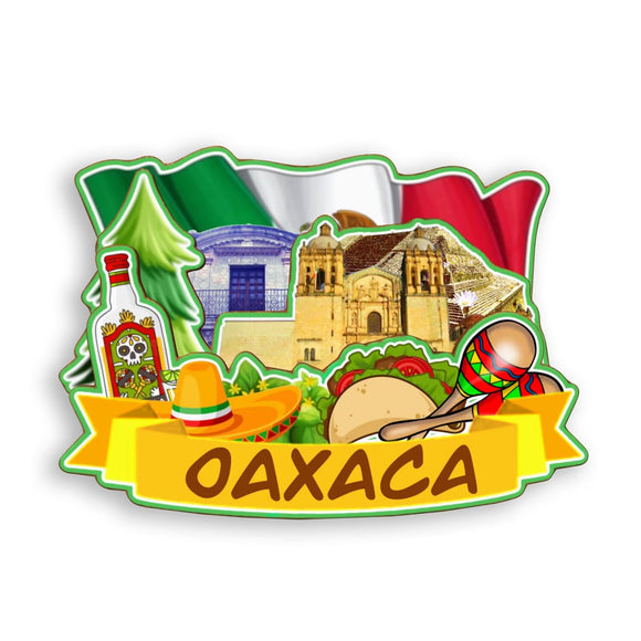 Refrigerator Magnet for Oaxaca Mexico  1832