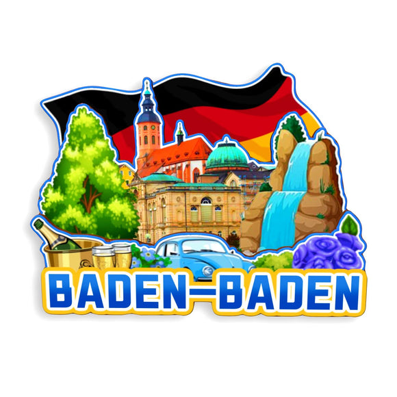 Refrigerator Magnet for Baden-Baden Germany  1232