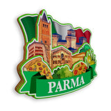 Refrigerator Magnet for Parma Italy  1312