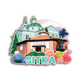 Refrigerator Magnet for Sitka Alaska USA  110