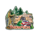 Refrigerator Magnet for Thompson Manitoba Canada  116