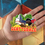 Refrigerator Magnet for Scottsdale Arizona USA  307