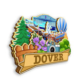 Refrigerator Magnet for Dover Delaware USA  294