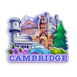 Refrigerator Magnet for Cambridge Massachusetts USA  989