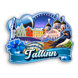Refrigerator Magnet for Tallinn Estonia  2429