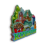 Refrigerator Magnet for  Canada  1891