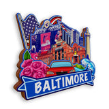 Kühlschrankmagnet für Baltimore Maryland USA 973