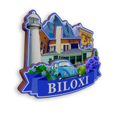 Refrigerator Magnet for Biloxi Mississippi USA  1011