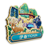 Магнит на холодильник для Ичуня, Хэйлунцзян, Китай 607