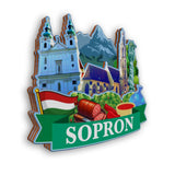 Магнит на холодильник для Шопрона, Венгрия 2147