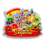 Refrigerator Magnet for Segovia Spain  1511
