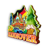 Refrigerator Magnet for Hannover Germany  1188