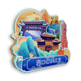Refrigerator Magnet for Chishui, Guizhou, China  677