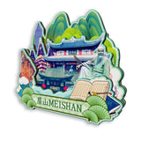 Kühlschrankmagnet für Meishan, Sichuan, China 580