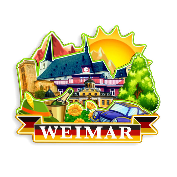 Refrigerator Magnet for Weimar Germany  1236