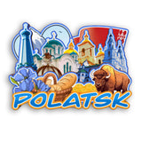 Refrigerator Magnet for Polatsk Belarus  2473