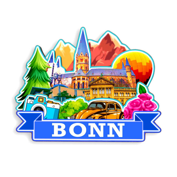 Refrigerator Magnet for Bonn Germany  1224