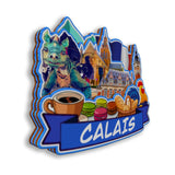 Refrigerator Magnet for Calais France  2622