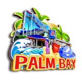 Магнит на холодильник для Палм-Бэй, Флорида, США 179