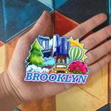 Refrigerator Magnet for Brooklyn New York USA  1068