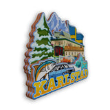 Refrigerator Magnet for Karlstad Sweden  2179