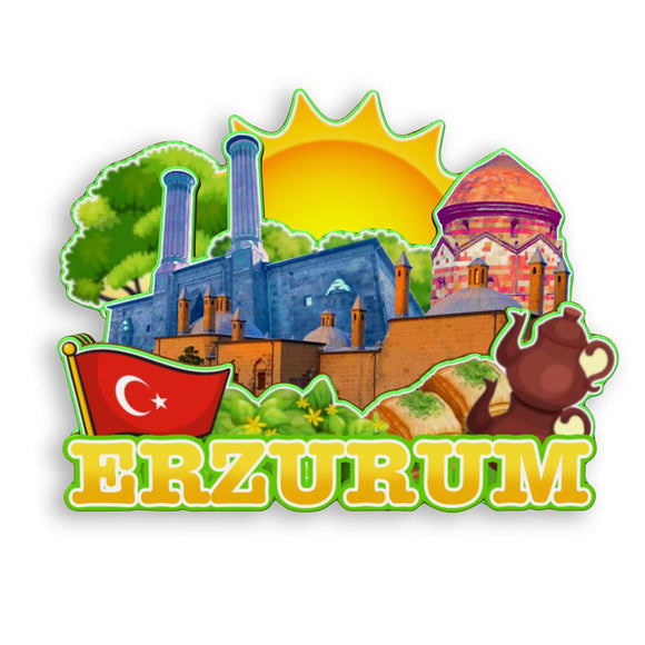 Refrigerator Magnet for Erzurum Greece  1697