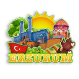 Refrigerator Magnet for Erzurum Greece  1697