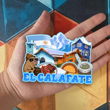 Refrigerator Magnet for Elcalafate Argentina  2823