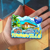 Refrigerator Magnet for Townsville Australia  2694