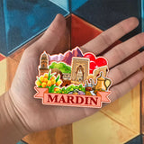 Магнит на холодильник для Мардина, Турция, 1680