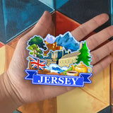 Refrigerator Magnet for Jersey UK  1468