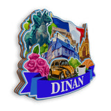 Refrigerator Magnet for Dinan France  1336