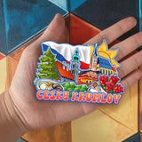 Refrigerator Magnet for Cesky Krumlov Czech  2092
