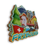 Refrigerator Magnet for Fribourg Switzerland  2063