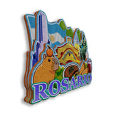 Refrigerator Magnet for Rosario Argentina  2833