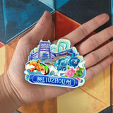 Refrigerator Magnet for Liuzhou, Guangxi, China  696