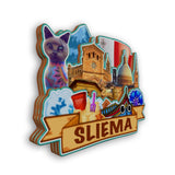 Refrigerator Magnet for Sliema Malta  2299