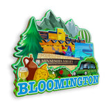 Refrigerator Magnet for Bloomington Minnesota USA  1008