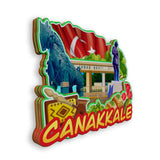 Refrigerator Magnet for Canakkale Turkey  1673