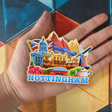 Refrigerator Magnet for Nottingham UK  1469