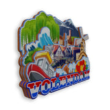 Refrigerator Magnet for Volendam Netherlands  1987