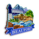 Refrigerator Magnet for Beaufort South Carolina USA  1134