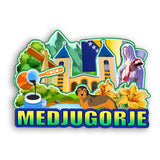Refrigerator Magnet for Medjugorje Bosnia and Herzegovina  2409